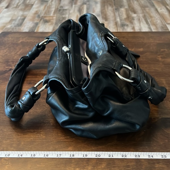 Coach black purse with duster bag - Picture 5 of 10